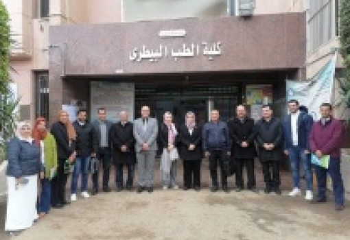 The faculty of Veterinary medicine hosts an EGAC team