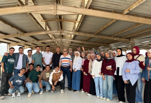  زيارة علمية  لطلاب المستوى الثالث بالبرنامج الى شركة الاسكندرية الزراعية (لمار )