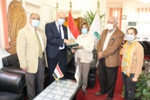 ‏بروتوكول تعاون بين كلية الزراعة بمشتهر و مؤسسة اقتصاد المعرفة‏