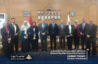 فى مجالات التعليم والبحث العلمي والبيئة وخدمة المجتمع :  بروتوكول تعاون بين جامعة بنها وجهاز حماية وتنمية البحيرات والثروة السمكية