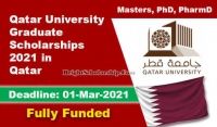 Qatar University Graduate Scholarships 2021 in Qatar