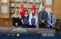 لدعم تدريس اللغة الصينية: بروتوكول تعاون بين جامعة بنها والمركز الصيني لتبادل اللغة بالصين