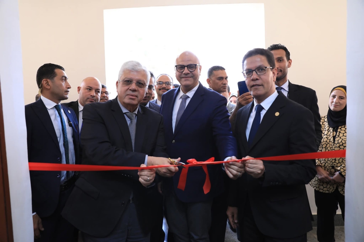 وزير التعليم العالي ومحافظ القليوبية ورئيس جامعة بنها يفتتحون عددًا من المشروعات التعليمية والصحية بالجامعة