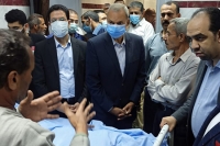 «الهجان» و«الجيزاوى» يطمئنان على الحالة الصحية لمصابي حادث قطار طوخ بمستشفى بنها الجامعي